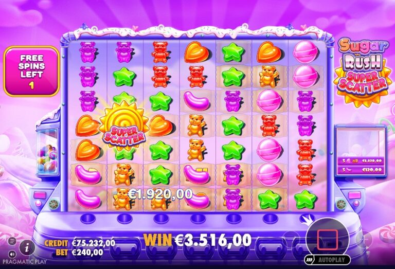 Screenshot 3 van Sugar Rush Super Scatter